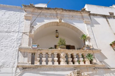 Mileti Sarayı. Ostuni. Puglia. İtalya.