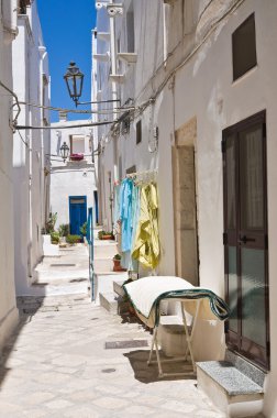 alleyway. Ostuni. Puglia. İtalya.