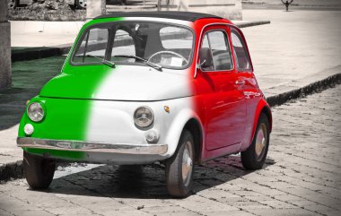 Italian vintage car. clipart