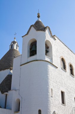 Aziz antonio trullo Kilisesi. Alberobello. Puglia. İtalya.