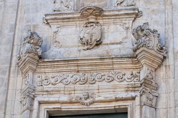 Kościół st. vito. Ostuni. Puglia. Włochy. — Zdjęcie stockowe