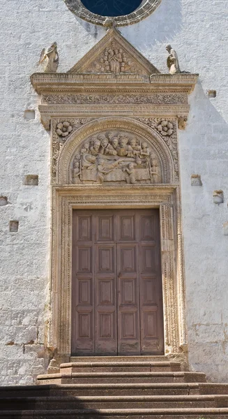 Церковь Спирито Санто. Feluni. Апулия. Италия . — стоковое фото