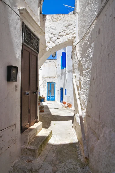 stock image Alleyway. Ostuni. Puglia. Italy.