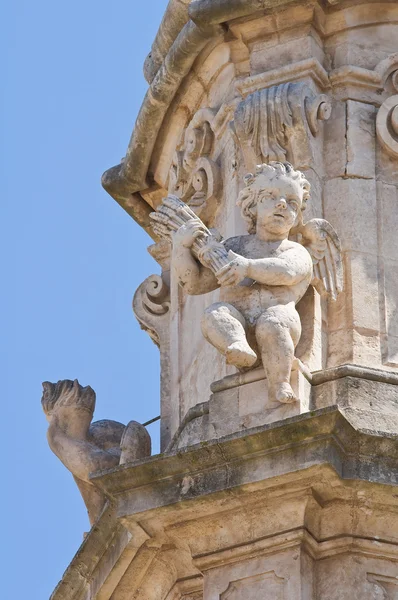 Kirchturm des Hl. Oronzo. ostuni. Apulien. Italien. — Stockfoto