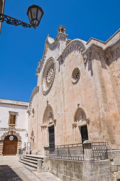 Katedrála ostuni. Puglia. Itálie. — Stock fotografie