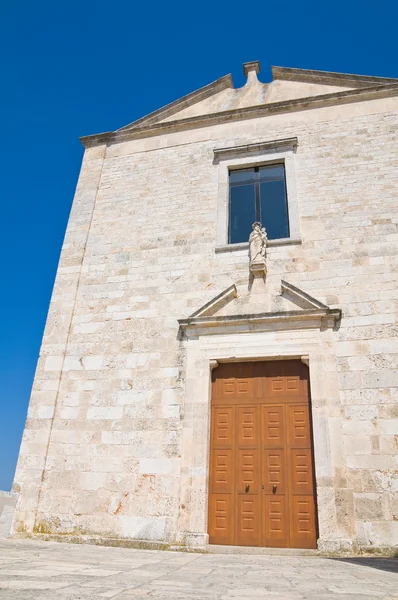 Kostel st. Maria della stella. Ostuni. Puglia. Itálie. — Stock fotografie