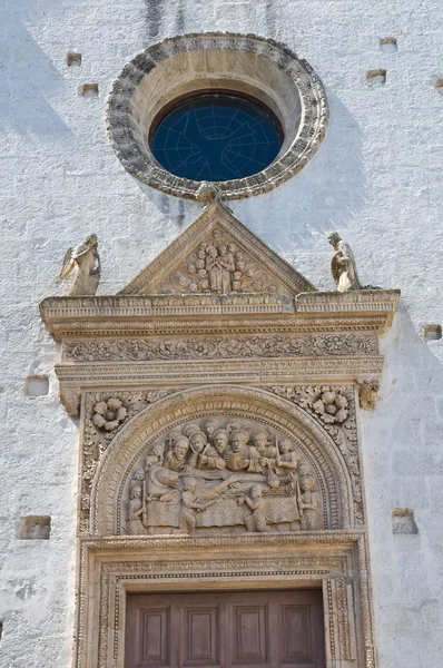 Santo spirito Kilisesi. Ostuni. Puglia. İtalya. — Stok fotoğraf