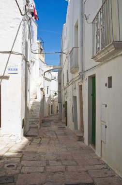 alleyway. Cisternino. Puglia. İtalya.