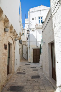 alleyway. Cisternino. Puglia. İtalya.