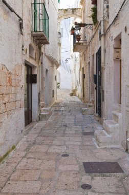 alleyway. Cisternino. Puglia. İtalya.