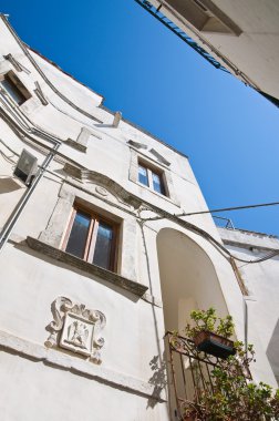 devitofranceschi Sarayı. Cisternino. Puglia. İtalya.