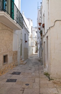 alleyway. Cisternino. Puglia. İtalya.