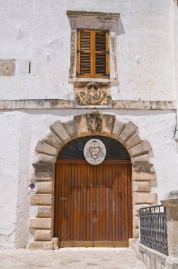 Piskoposun Sarayı. Ostuni. Puglia. İtalya.