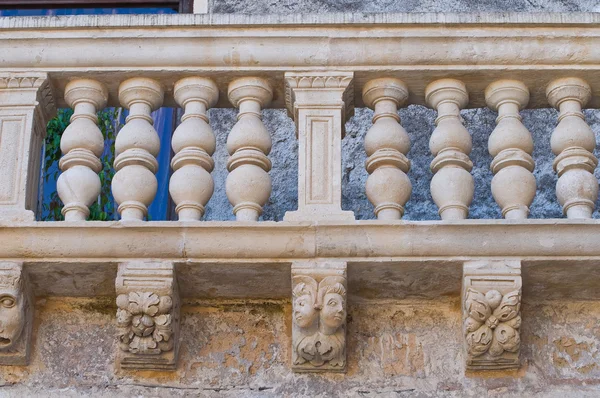 ปราสาทเดอ มอนติแห่งคอร์ริกาโน ดิโอตารานโต พัคลิเลีย อิตาลี . — ภาพถ่ายสต็อก