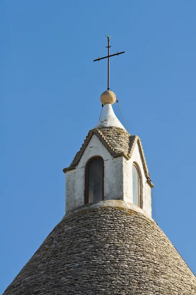 Iglesia de San Antonio Trullo. Alberobello. Puglia. Italia . —  Fotos de Stock