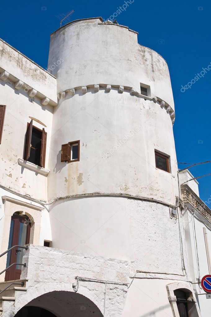 Capece tower. Cisternino. Puglia. Italy.