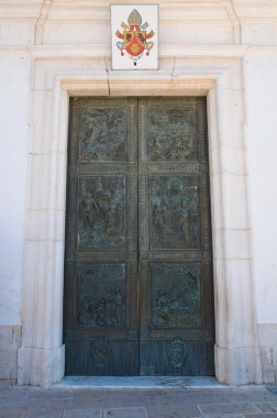 Madonna del pozzo sanctuary bazilika. Capurso. Puglia. İtalya.