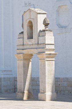 Madonna del pozzo sanctuary bazilika. Capurso. Puglia. İtalya.