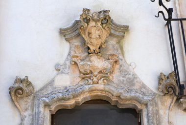 Delfini Sarayı. Martina franca. Puglia. İtalya.