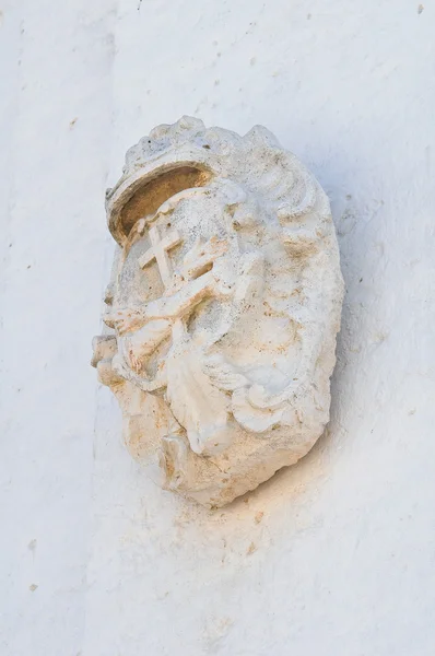 Madonna del pozzo heiligdom basiliek. Capurso. Puglia. Italië. — Stockfoto
