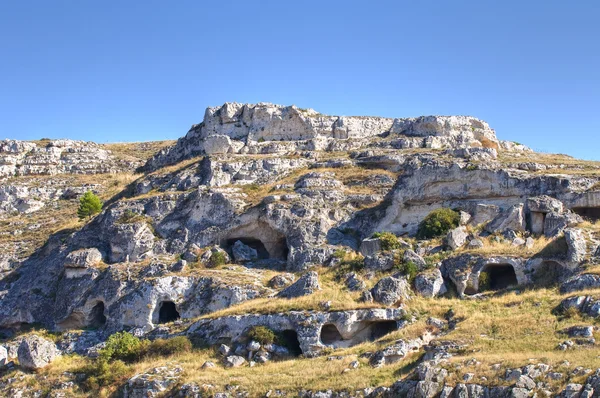 Sassi i centrala matera. Basilicata. Italien. — Stockfoto