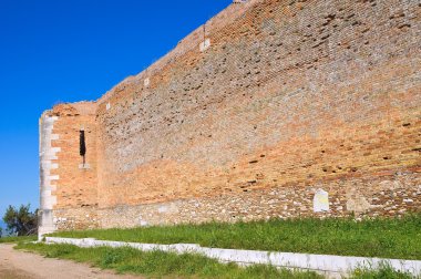 lucera Castle. Puglia. İtalya.