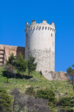 lucera Castle. Puglia. İtalya.