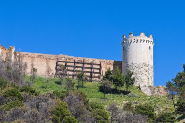 lucera Castle. Puglia. İtalya.