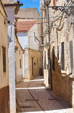 Alleyway. Oria. Puglia. Italy. clipart