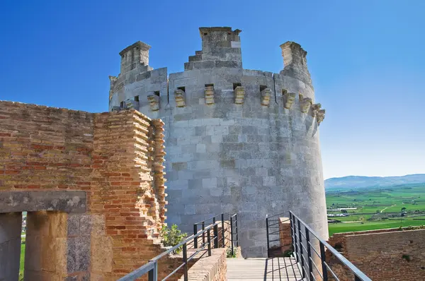 Castello di Lucera. Puglia. Italia . — Foto Stock