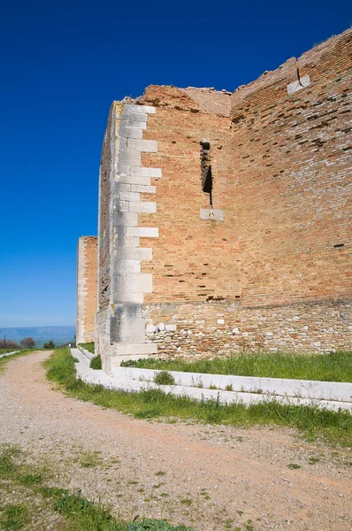 Zamek lucera. Puglia. Włochy. — Zdjęcie stockowe