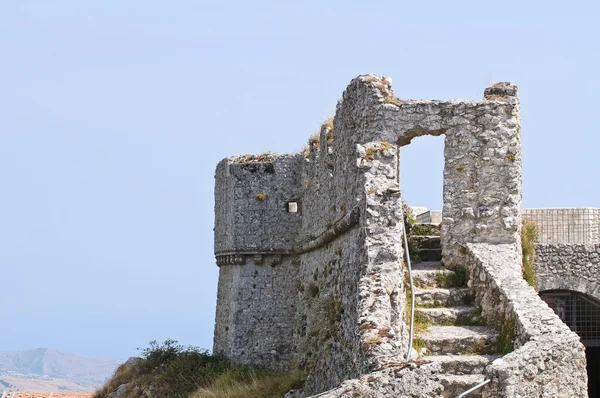 Castle of Monte Sant'Angelo. Puglia. Italy. — Stock Photo, Image