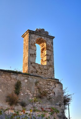 Kilise St. michele. Peschici. Puglia. İtalya.