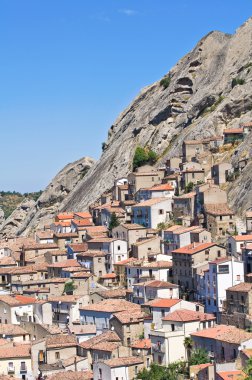 panoramik cavatappi. Basilicata. İtalya.