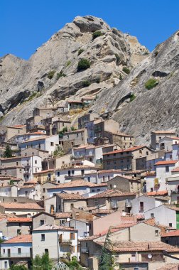 panoramik cavatappi. Basilicata. İtalya.