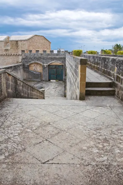 De Monti Castle i Corigliano d 'Otranto. Puglia. Italia . – stockfoto