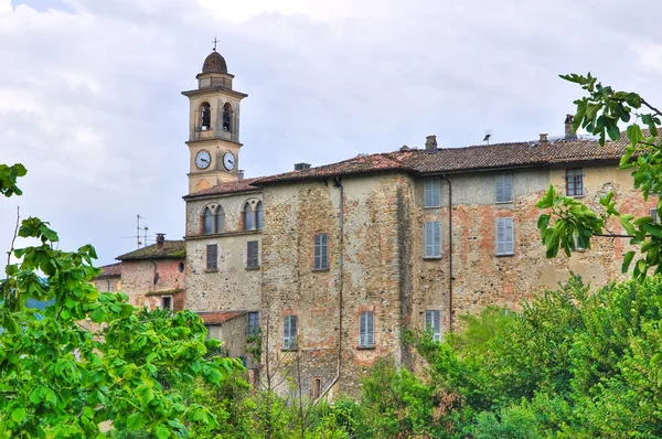 Vista panorâmica de Travo. Emilia-Romagna. Itália . — Fotografia de Stock