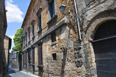 alleyway. Orvieto. Umbria. İtalya.