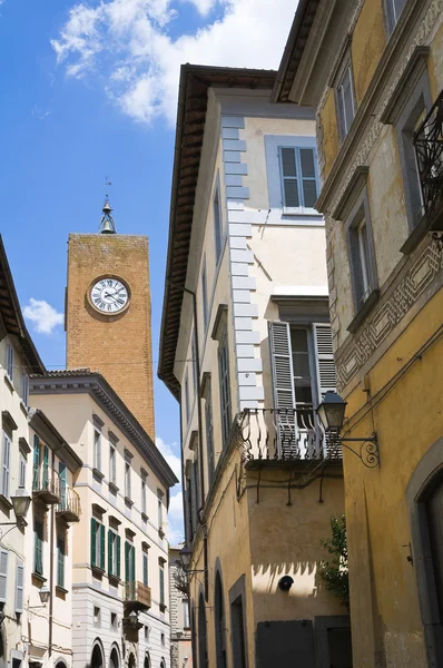 Aleja. Orvieto. Umbria. Włochy. — Zdjęcie stockowe