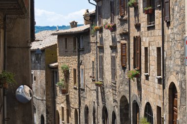 alleyway. Orvieto. Umbria. İtalya.