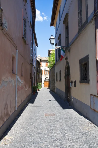 小巷。奥维多。翁布里亚。意大利. — 图库照片