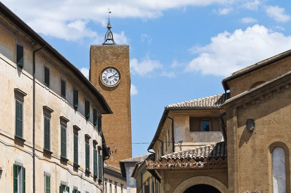Steegje. Orvieto. Umbrië. Italië. — Stockfoto