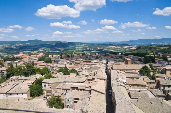 Panoramatický pohled na orvieto. Umbrie. Itálie. — Stockfoto