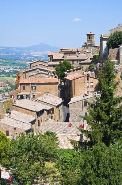 Orvieto panoramik manzaralı. Umbria. İtalya. — Stok fotoğraf