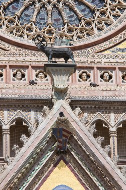 Orvieto Katedrali. Umbria. İtalya.