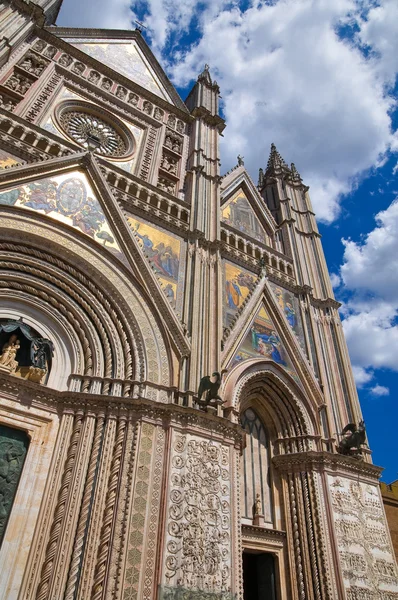 Katedra w Orvieto. Umbria. Włochy. — Zdjęcie stockowe
