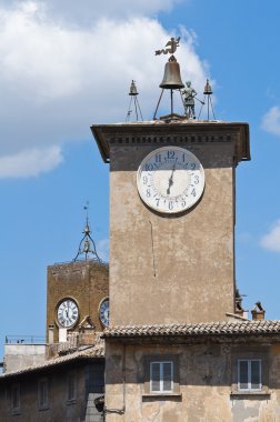 Maurizio's tower. Orvieto. Umbria. İtalya.