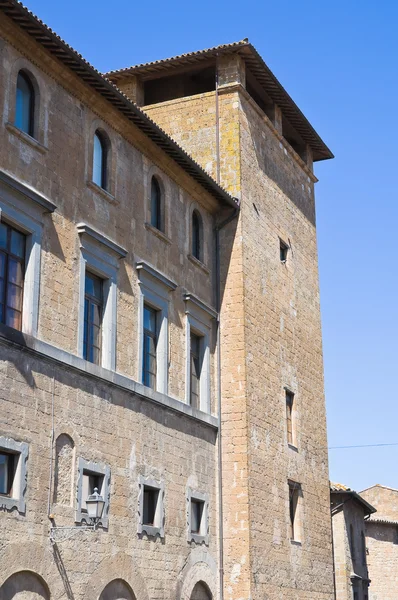 Ranieri palác. Orvieto. Umbrie. Itálie. — Stock fotografie