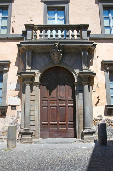 Palazzo Monaldeschi. Orvieto. Umbria. Italia . — Foto Stock