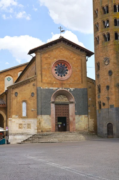 성 안드레아의 교회입니다. 오르비에 토입니다. umbria입니다. 이탈리아. — 스톡 사진